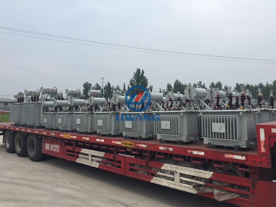 整車油浸式變壓器發(fā)走